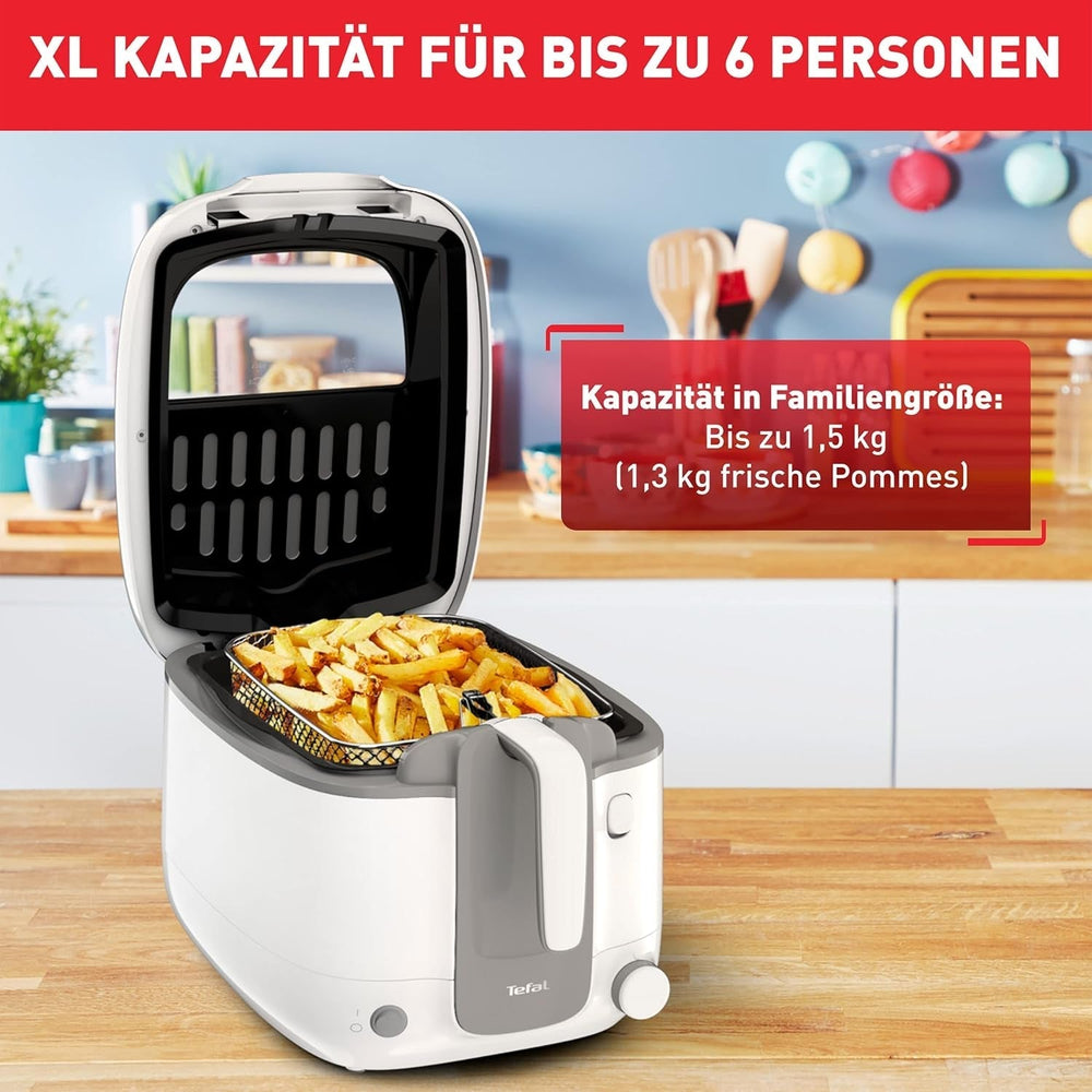 Fritéza Tefal Super Uno Access, objem 2,2 l, díly vhodné do myčky, pachový filtr Spotřebiče Naty Shop