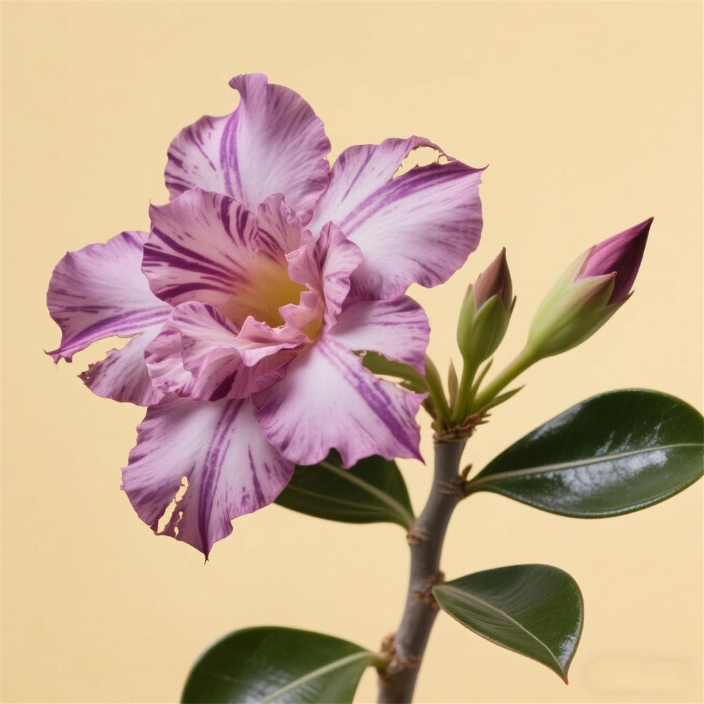 Winterhart pflanzen, Lebende Pflanzen,Mehrjährige Blumenzwiebel ist winterhart, Mysteriöse magische Glühbirne, Blumenzwiebel Mix，3 roky-1 Wüstenrose knollen -G