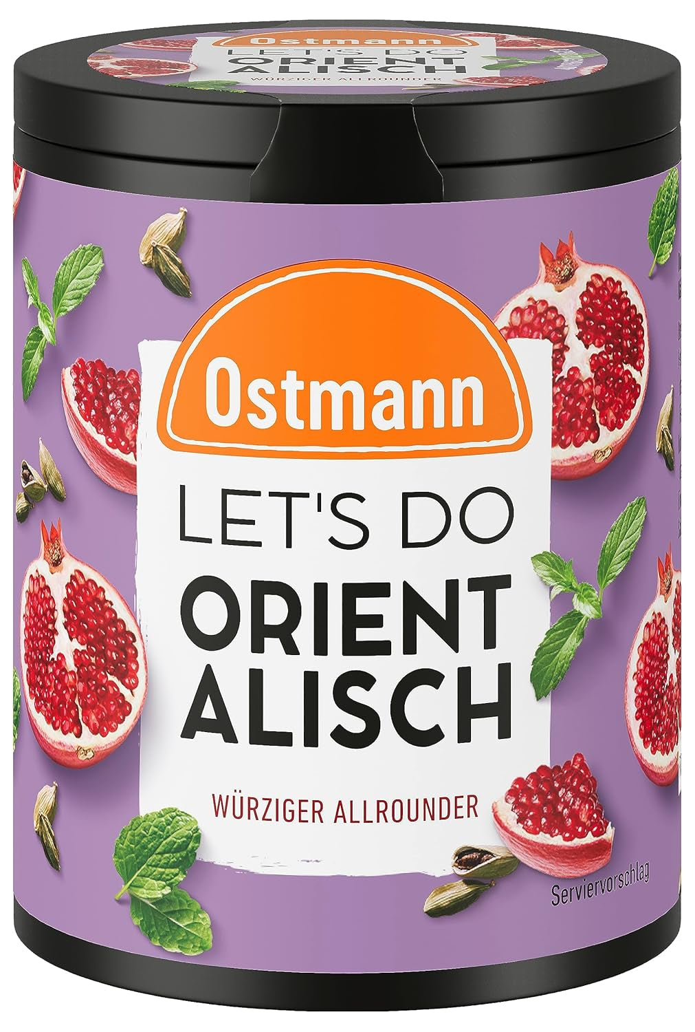 Ostmann Gewürze - Let's Do Fisch Allrounder | Gewürzsalz für Bratfisch, Flammlachs und Meeresfrüchte | Würziger Allrounder s hořčicí, citronem a koprem | 85 g v recyklované tyči Metalldose