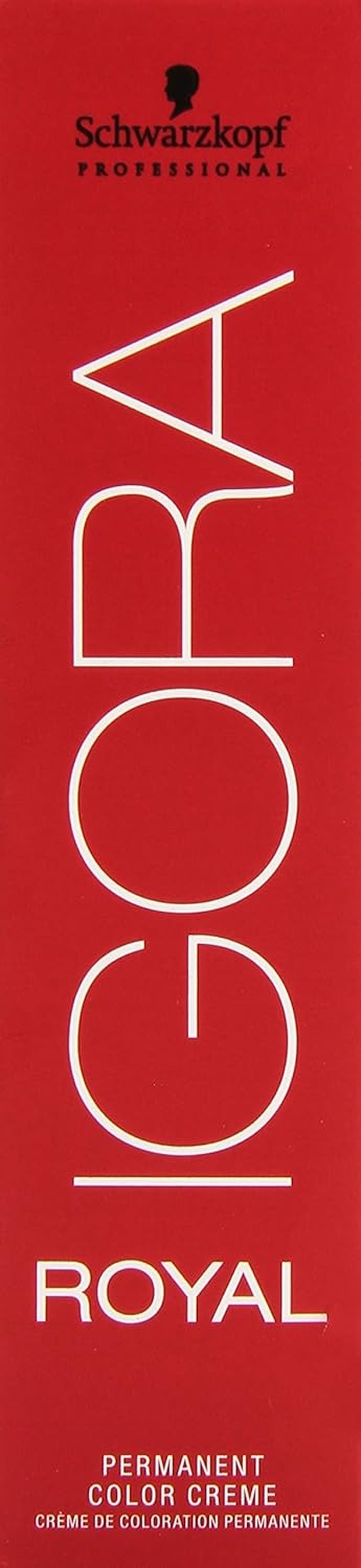 Schwarzkopf IGORA Royal Premium Hair Colour 4-0 maro mediu, 1 pachet (1 x 60 g) Vopsea pentru par Naty Shop