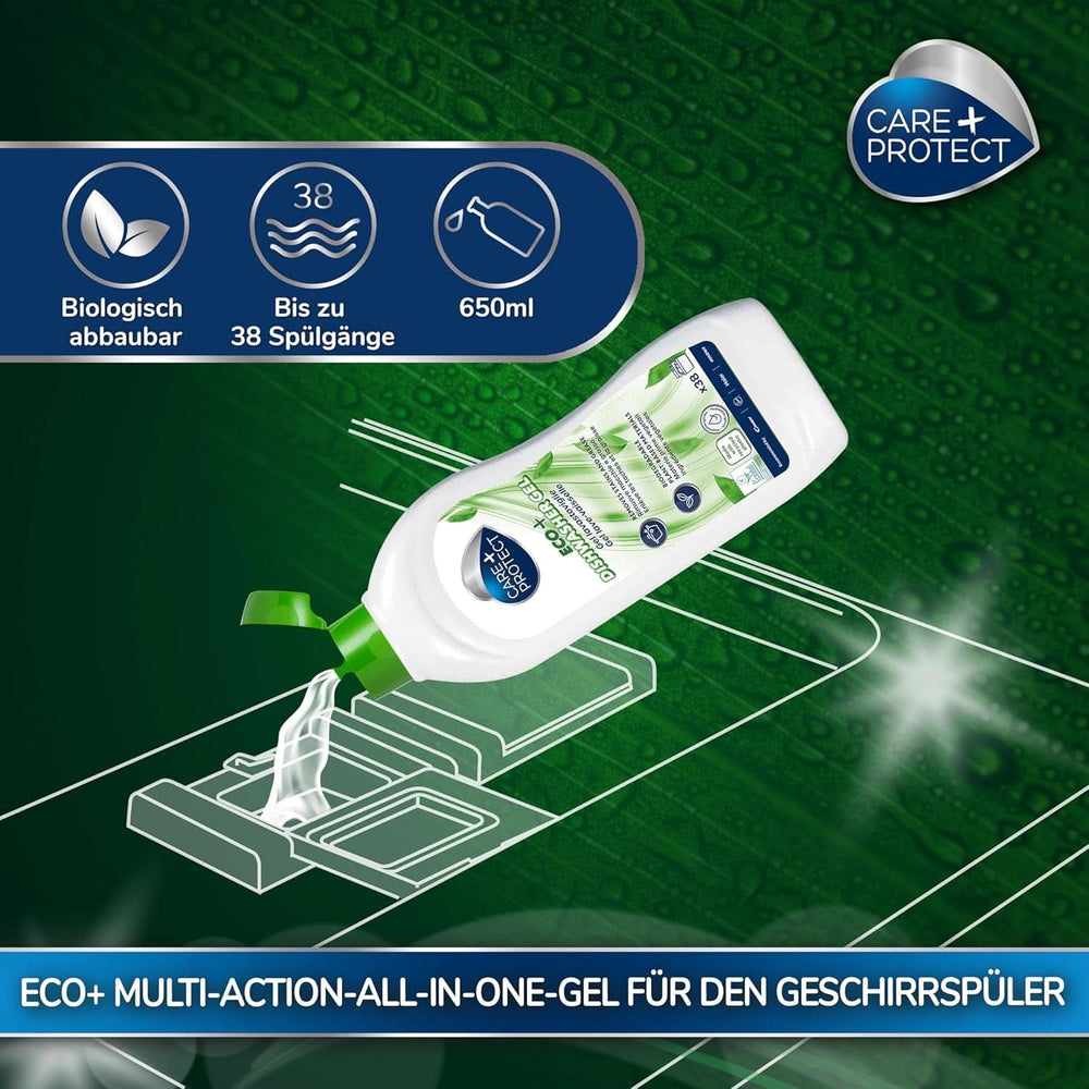 CARE + PROTECT - Ekologický gel do myčky, hypoalergenní, 650 ml Naty Shop