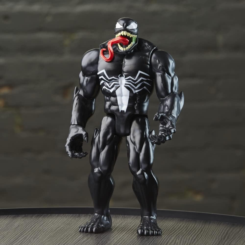 Hasbro Marvel Spider-Man Titan Hero Series Deluxe Venom Toy 30 cm akční figurka, Hračky pro děti od 4 let Akční figurky Naty Shop