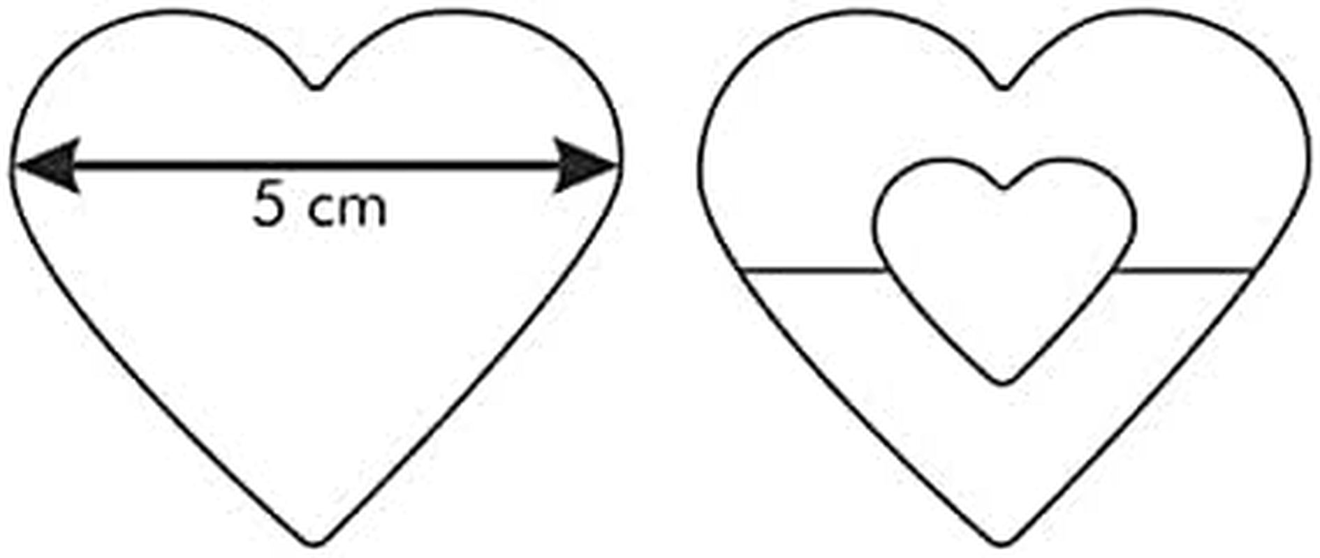 Formă de biscuiți în formă de inimă Tescoma Delicia, 5 cm