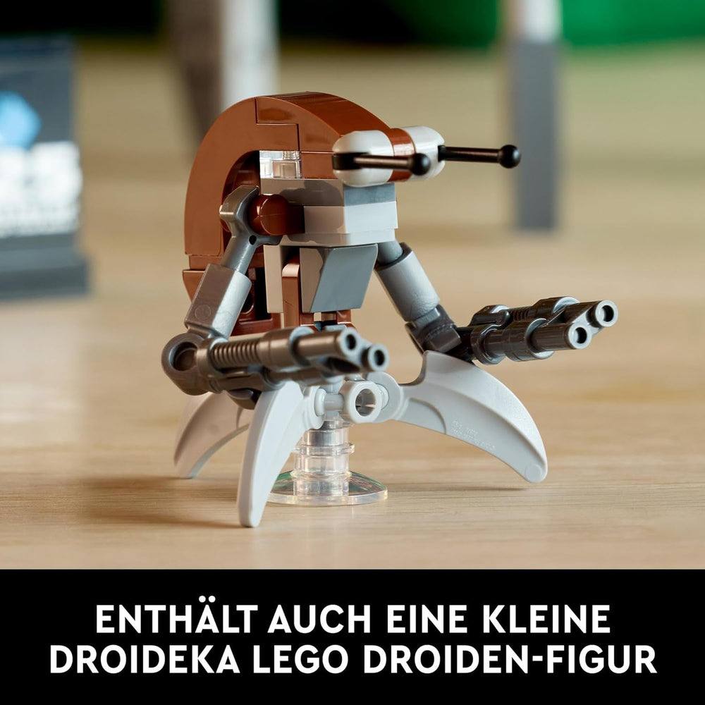 Sada droideka LEGO Star Wars, sada modelu droida pro dospělé, dekorace na stůl, sběratelská sada, nápad na dárek pro muže a ženy 75381 Stavebnice Besuche den LEGO-Store