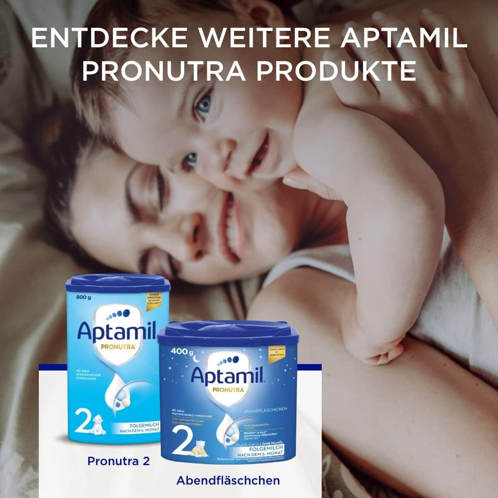 Aptamil Pronutra 2, pokračovací mléko po 6 měsících, kojenecké mléko připravené k pití (4 x 200 ml)