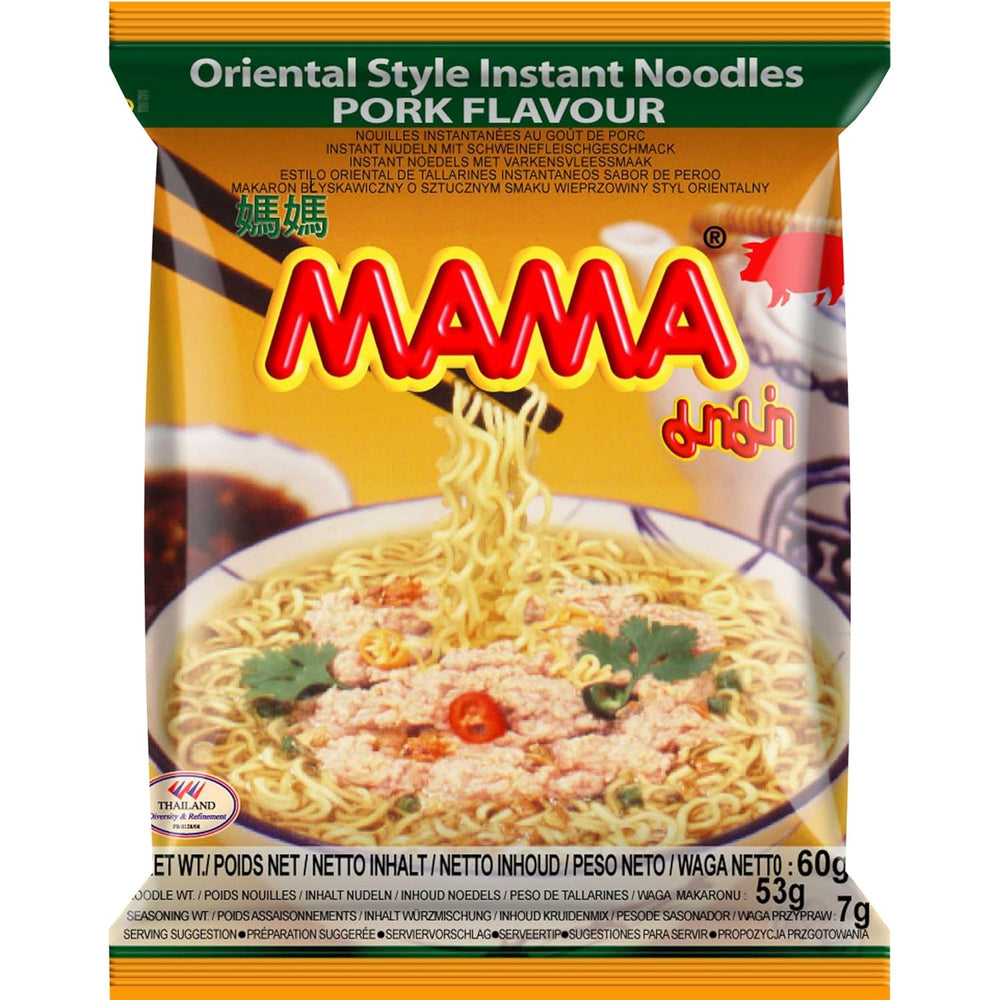 MAMA – Instantní nudle s kuřecím masem – více balení (30 x 55 GR)