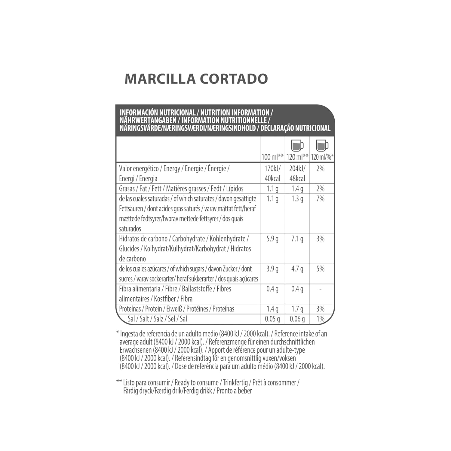 Tassimo Kapseln Marcilla Cortado, 5 x 16 Pads, 80 Kaffeekapseln