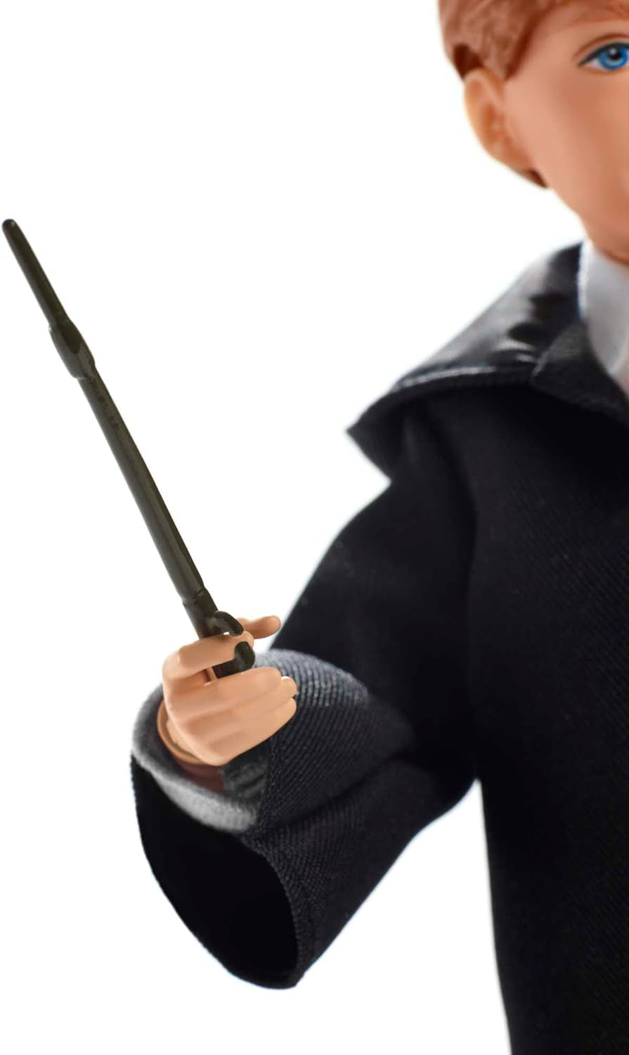 Mattel Harry Potter - Ron Weasley Sammlerpuppe (cca 26 cm) s Bradavickou uniformou, Nebelvírským hábitem a Zauberstabem, Spielzeug ab 6 Jahren FYM52
