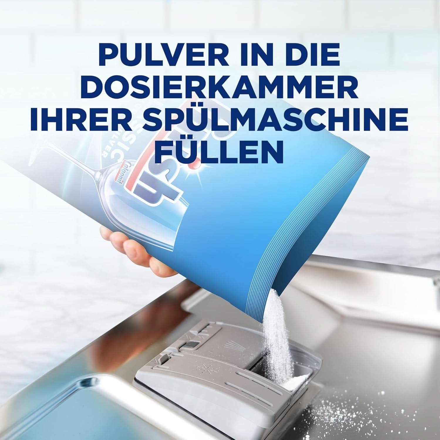 Finish Classic práškový mycí prostředek - bezfosfátový mycí prostředek do myčky nádobí - 6,5 kg velké balení (5 x 1,3 kg) Naty Shop kuchyňské čisticí prostředky