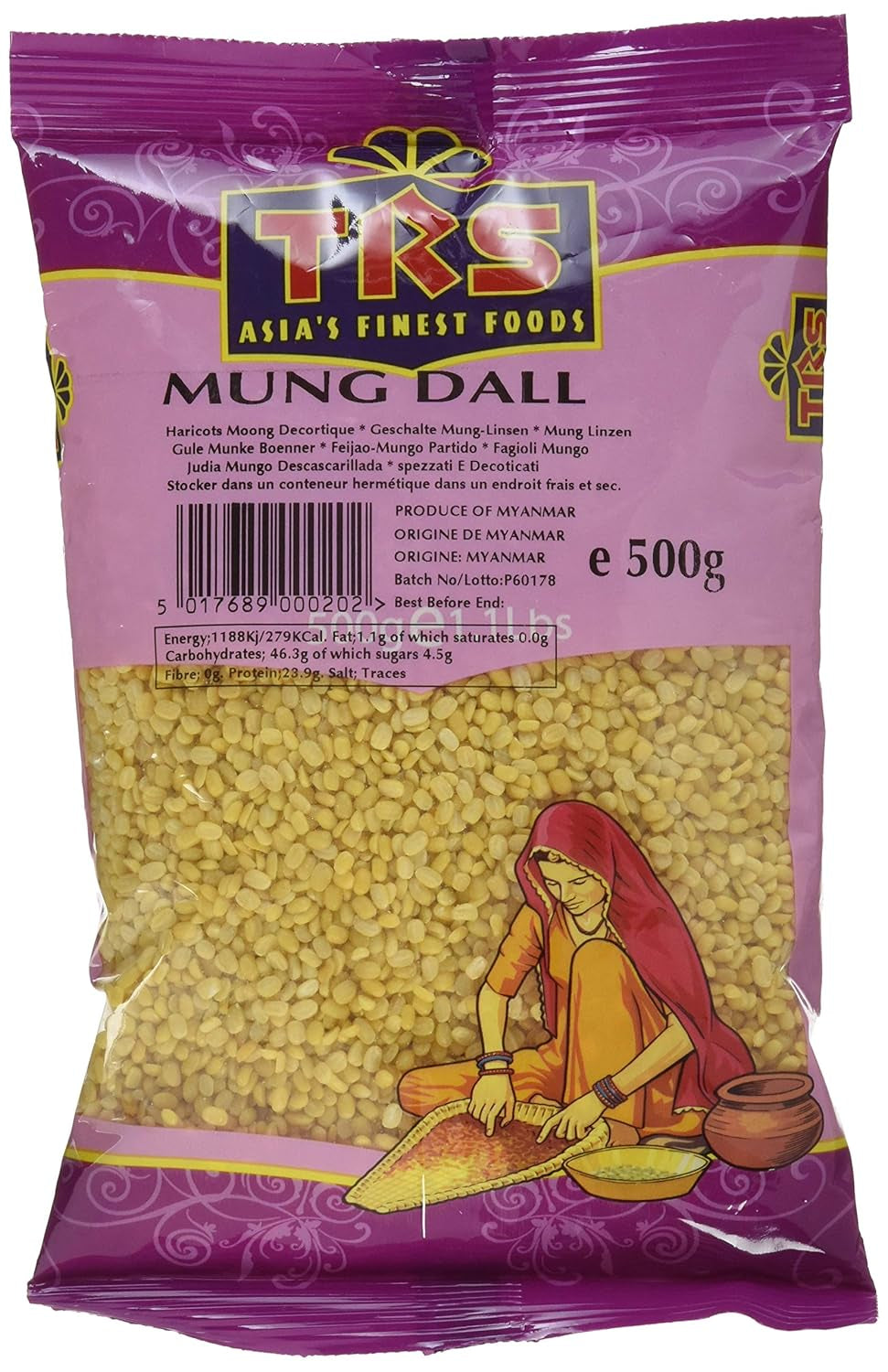 TRS - Mung Dal - Multipack, 500 gramů