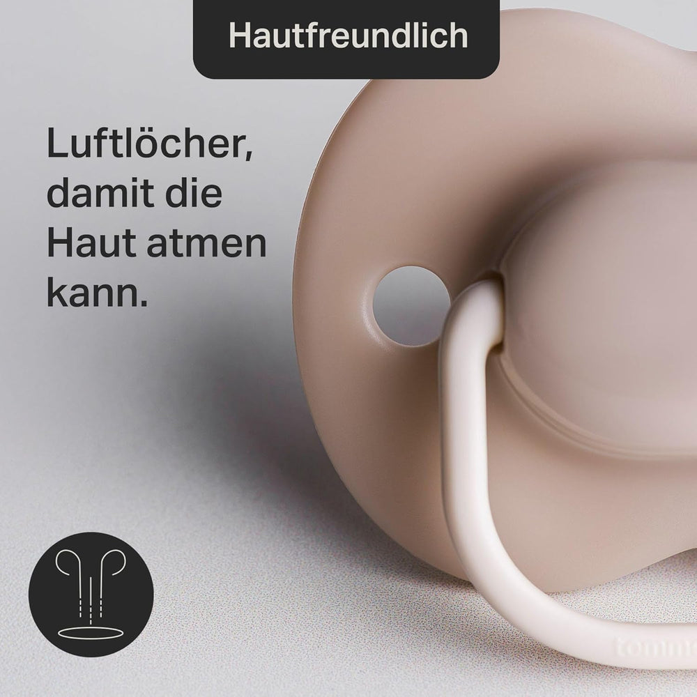 Suzete Tommee Tippee Anytime, 0-6 luni, pachet de 6 suzete simetrice, fără BPA