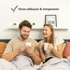 Zátěžová přikrývka 135X200 7Kg - Antistresová terapeutická přikrývka - Těžká přikrývka 100% bavlna - Přikrývka pro hluboký spánek a lepší zotavení - Zátěžová přikrývka - pro muže a ženy od 55-85 kg Postele a přikrývky Beuche den Ella-Store