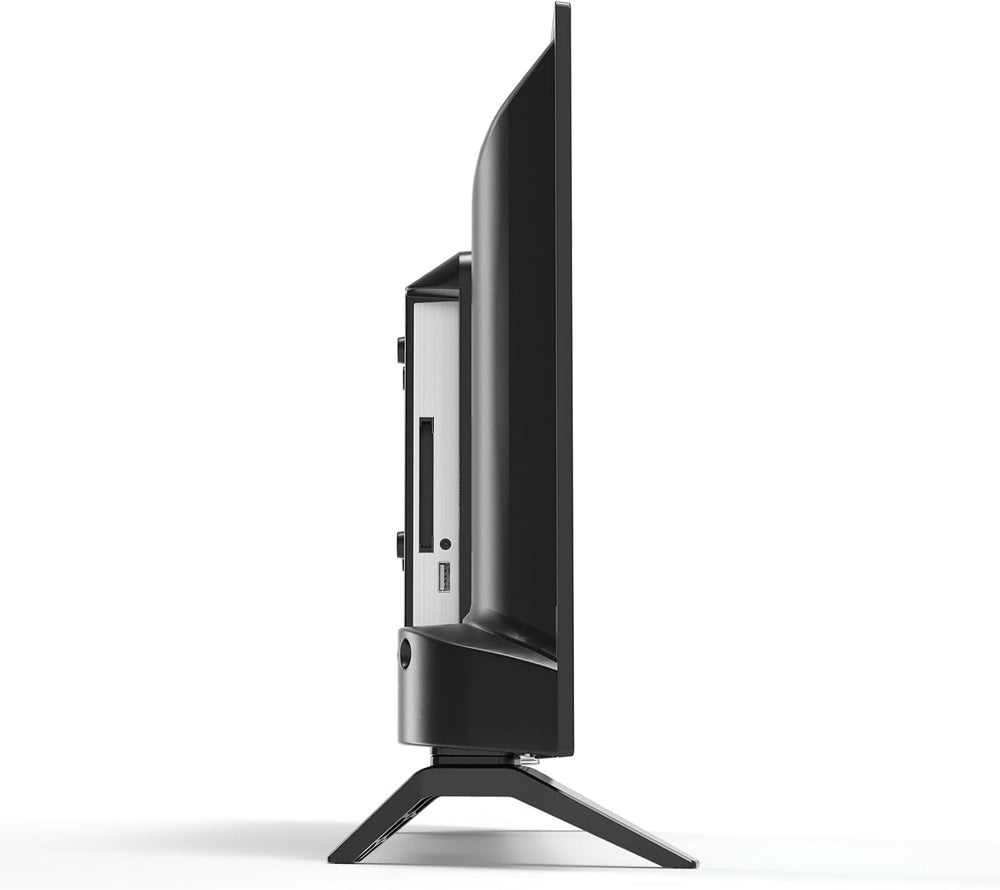 Televizor LED HD TuTu de 24 de inci (60 cm) cu tuner triplu (DVB-T/T2-CS/S2), player media USB, HDMI, VGA, CI/CI+, mod hotel (2024, 220 volți)