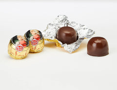 Mozart Baroque - Authentic Mozart Hořká čokoláda Marcipánové nugátové kuličky 12 kusů 1 x 240 g (balení 5 ks)