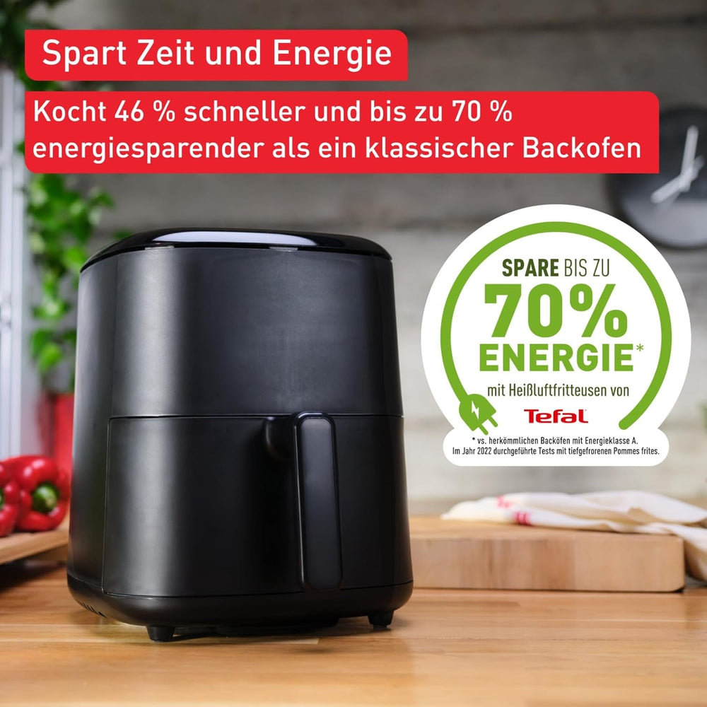 Tefal Easy Fry Max EY2458, 5 litrů, horkovzdušná fritéza, 10 automatických programů vaření, digitální dotykový displej Spotřebiče Naty Shop