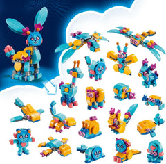 LEGO Dreamzzz Bunchus Creative Animal Adventures Dětská hračka Bunny Fantasy Playset 20 v 1 s minifigurkou Izzie Dárek pro dívky a chlapce 7 let 71488 Stavebnice Besuche den LEGO-Store
