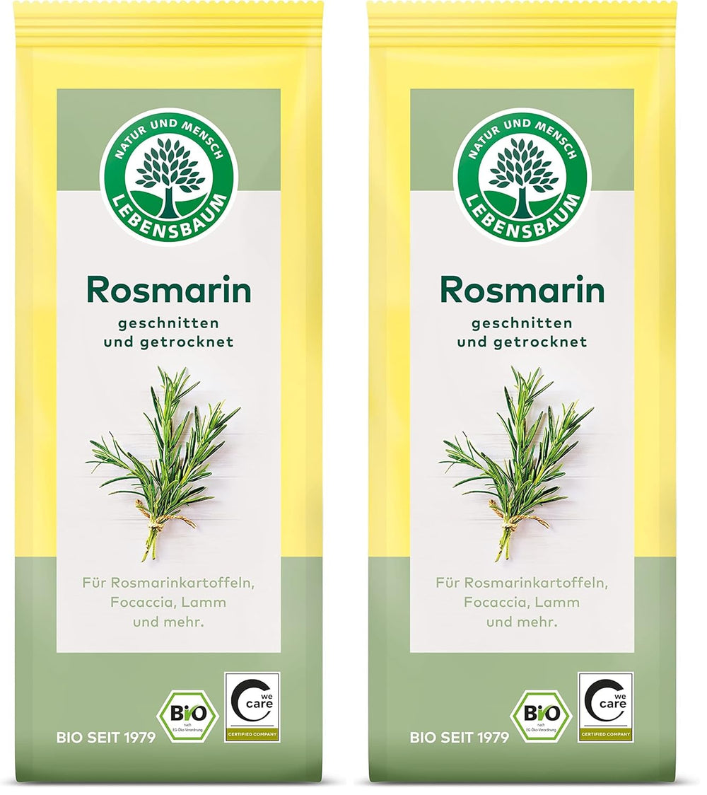 Lebensbaum Liebstöckel geschnitten, Bio-Gewürz mit würzigem Geschmack, Maggi-Kraut für Suppen, Marinaden, Fleisch- und Fisch-Gerichte, vegan, 15g