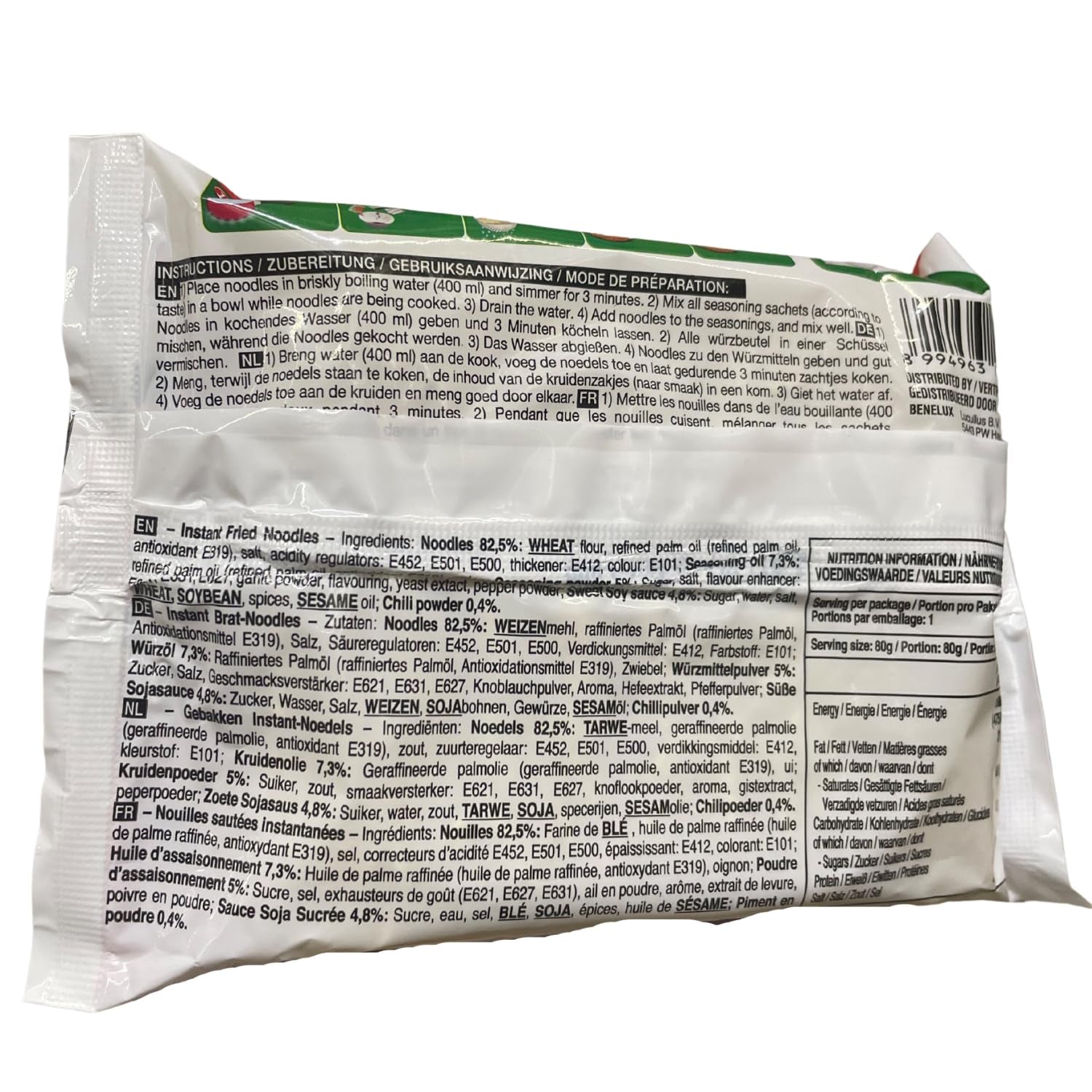 INDOMIE – Instantní nudle Mi Goreng – Multipack (40 x 80 g)