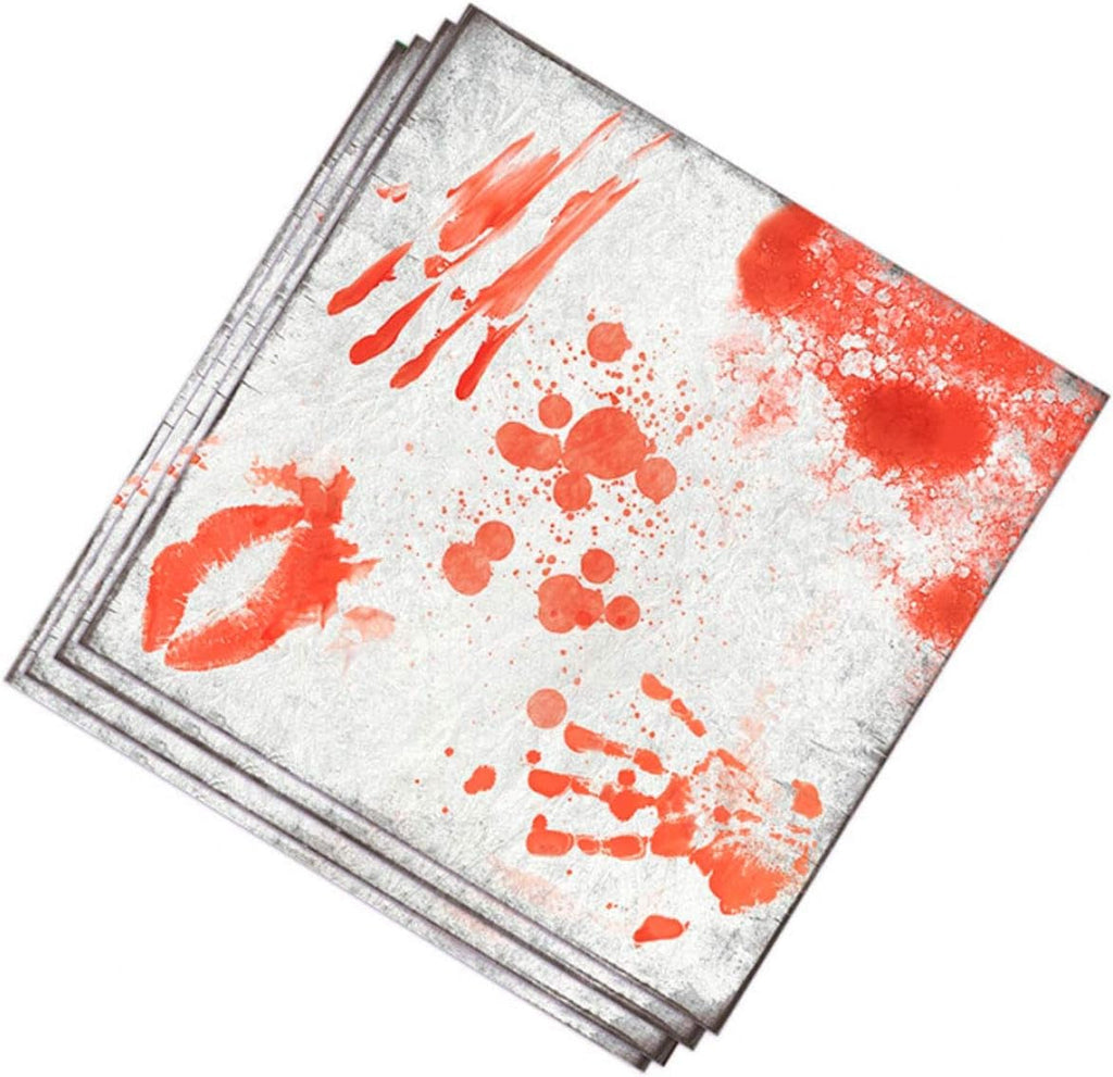 | 20 Șervețele Happy New Year (16X16 Cm) - Decorațiuni de masă pentru petreceri de Revelion - Ideal pentru evenimente și sărbători - Negru și auriu