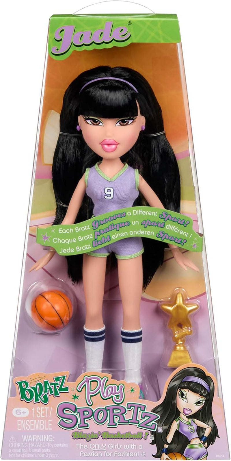 Bratz Play Sportz Cloe (tenis) – Modepuppe s příslušenstvím