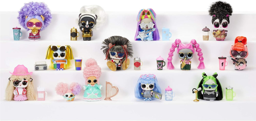 LOL Surprise! 567080E7C Remix Pets - Articol de colecție - 9 surprize cu păr natural, accesorii și versuri surpriză