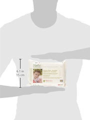 Eco by Naty Baby Care, Bio vlhčené ubrousky pro miminka, neparfemované, 56 plen