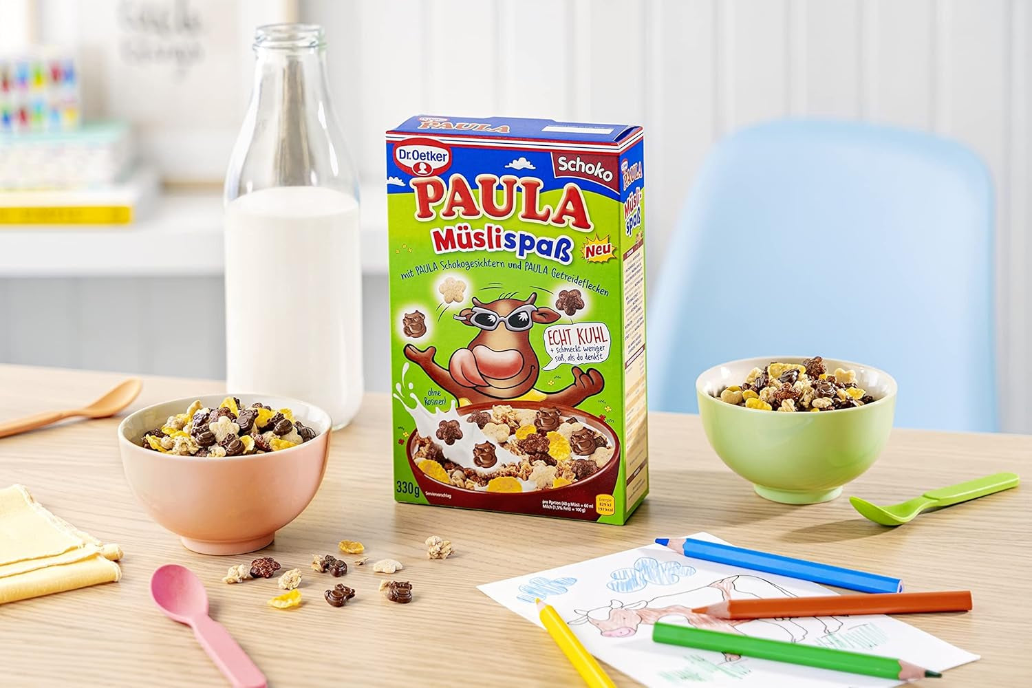Zábava s müsli Dr. Oetker