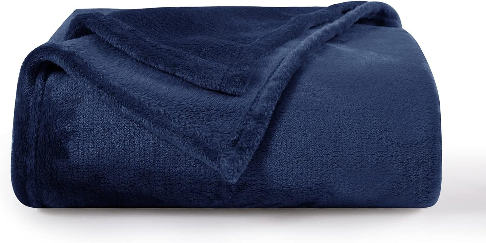 Aisbo Cuddly Deka Nadýchaná deka šedá - Fleecová deka 150X200 Cm XL zateplená deka na pohovku, útulná obývací deka Světle šedá Měkká jako deka do obývacího pokoje Deka na gauč pro zimní postele a přikrývky Besuche den Aisbo-Store Navy Blue 150 X 200 Cm