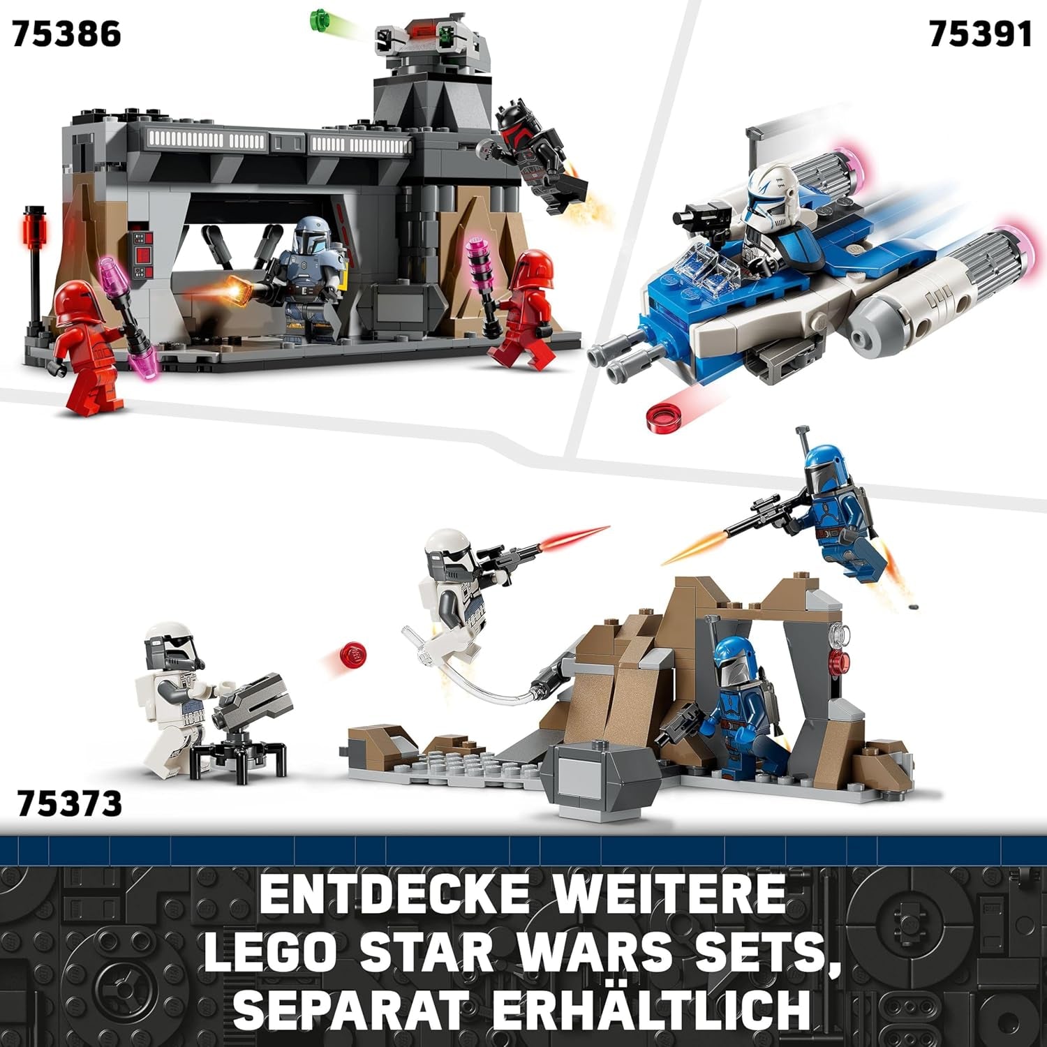 LEGO Star Wars X-Wing Mech Luka Skywalkera, sběratelské kostky, akční dobrodružství, nápad na dárek pro kreativní chlapce a dívky ve věku 6+ 75390 Stavebnice Besuche den LEGO-Store