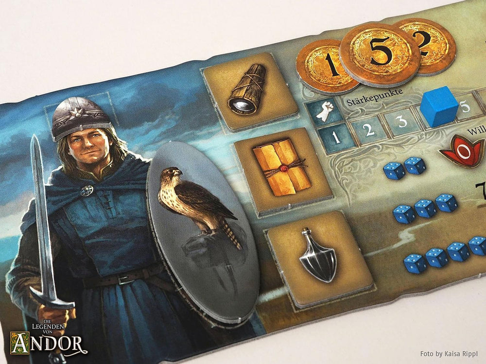 Kosmos 683122 Legends of Andor – Big Box, základní hra (Kennerspiel des Jahres 2013) a další rozšíření, fantasy klasika, kooperativní fantasy stolní hra, věk 10+