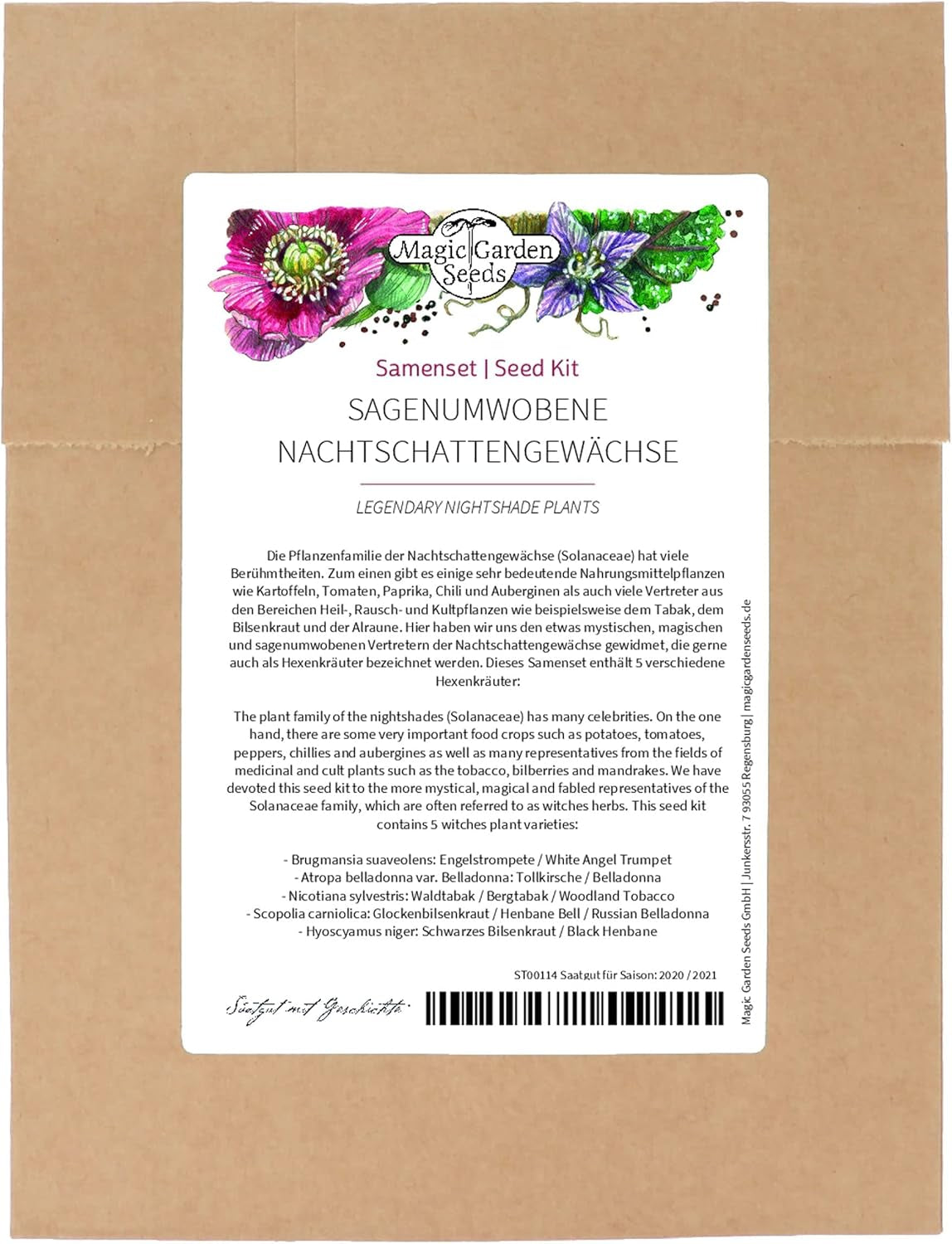 Legendární rostliny přesličky – set semen s 5 kouzelnými rostlinami