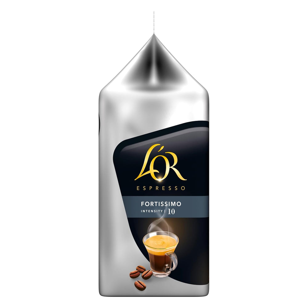 Tassimo Kapseln L'OR Espresso Fortissimo, 5 x 16 Pads, 80 Kaffeekapseln
