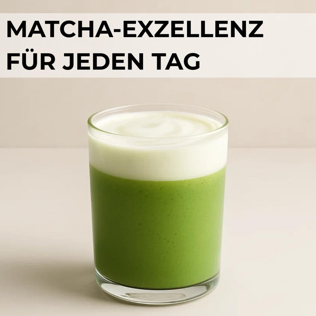 | Matcha pulbere bio 100 g | Ceai verde Matcha pulbere Ceremonial Grade | 100% natural și calitate premium | Ceai detoxifiant | Compatibil cu setul Matcha, tel, bol și pahar.