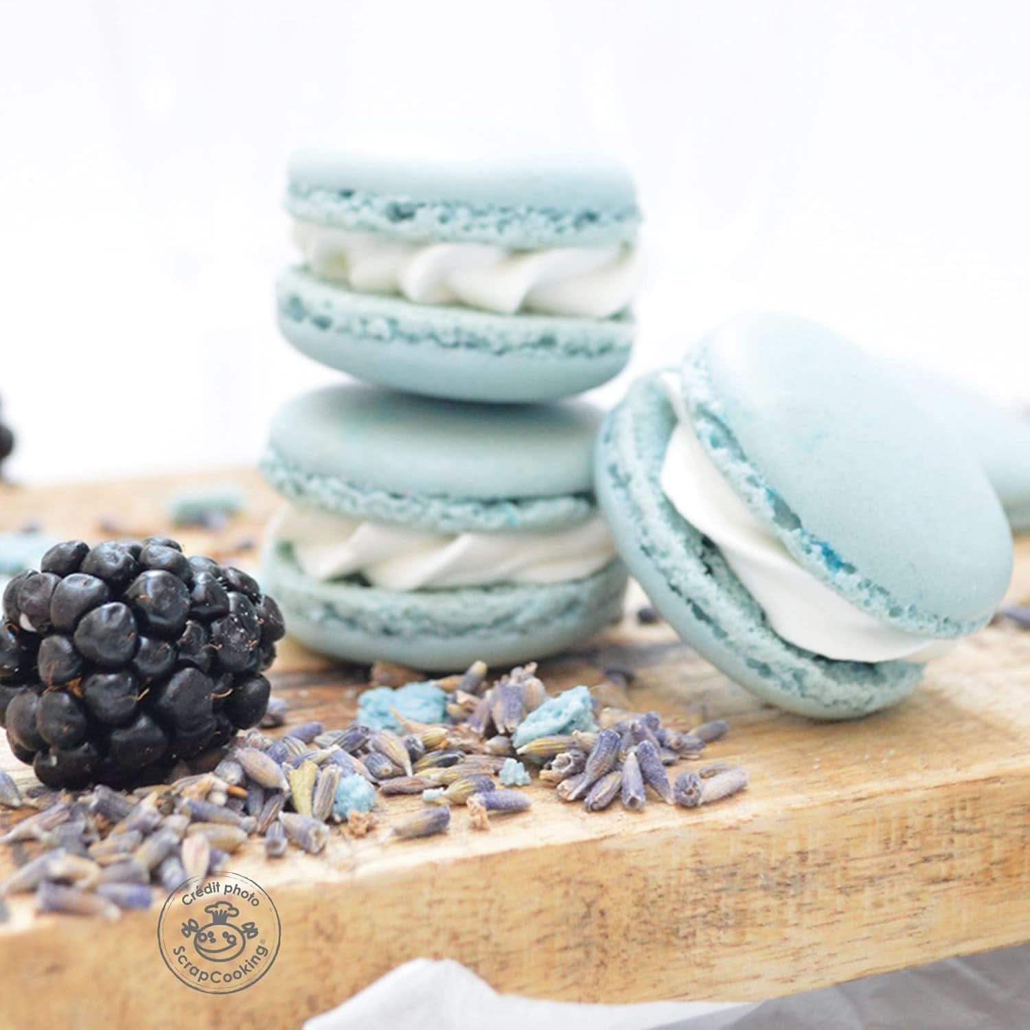 Scrapcooking, práškové potravinářské barvivo, pastelová modrá, 5 gramů Naty Shop