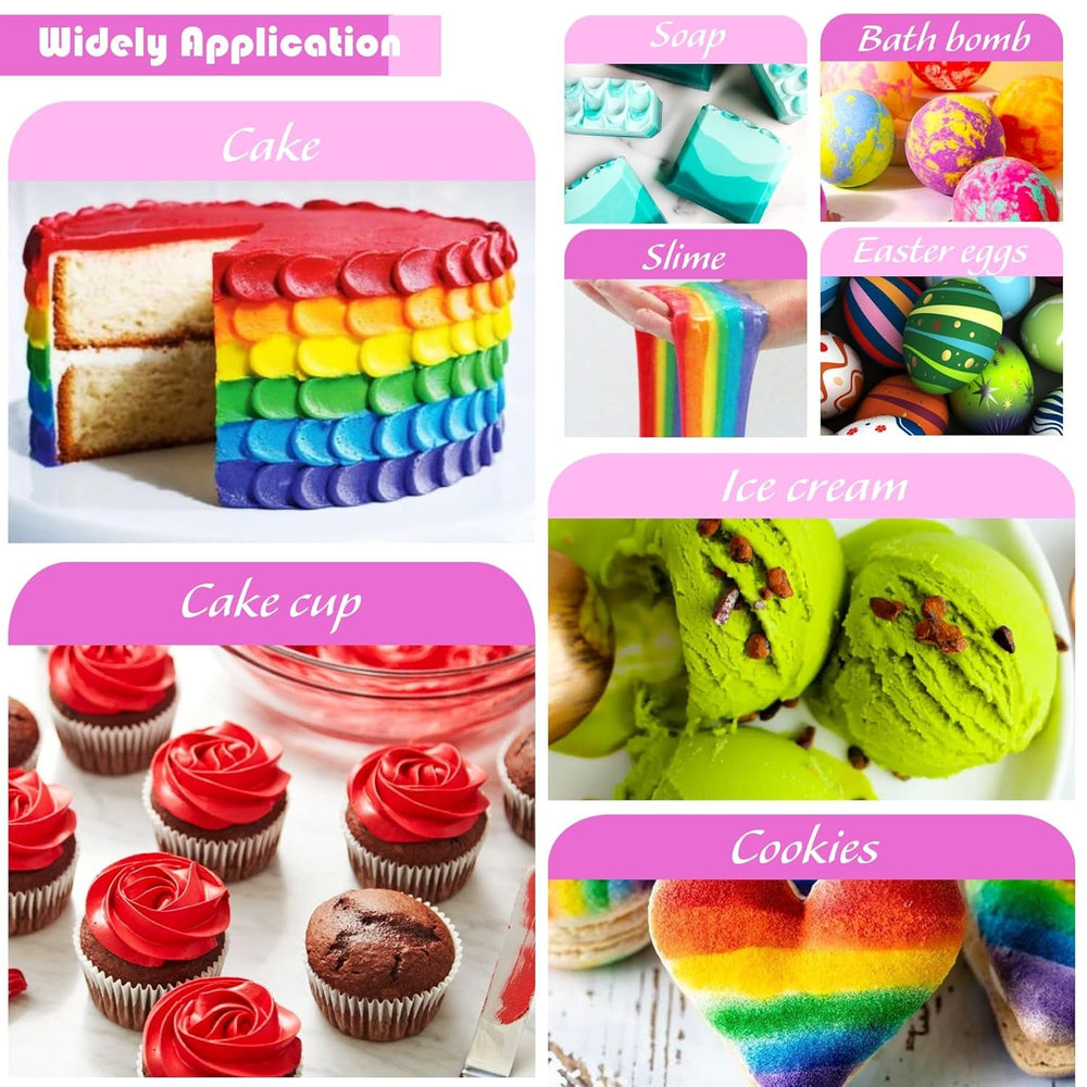 Potravinářské barvivo - Vysoce koncentrované tekuté potravinářské barvivo na dorty, pečení, velikonoční vajíčka, nápoje - Potravinářské barvivo bez cukru na fondán, polevu, sliz, zdobení dortů (Red Velvet, 236ml)