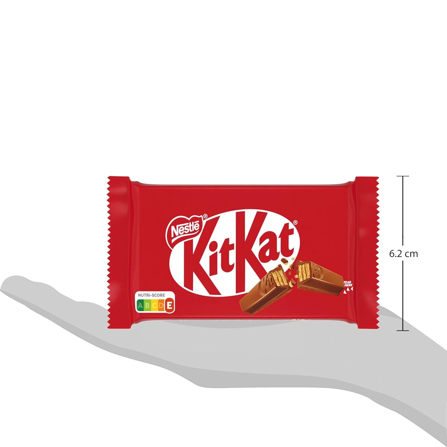 Nestlé KitKat klasické čokoládové tyčinky Mléčná čokoláda křupavé oplatkové tyčinky 24 balení (24 x 41,5 g)