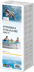 Bazénový set Prism Rondo Frame - Ø 305 x 76 cm, světle šedý a kulatý kryt - Ø 305 cm - Pro kov a Prism rám