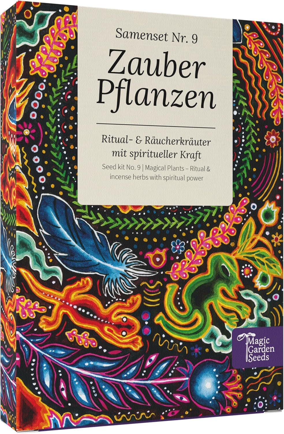 Magic Garden Seeds – Kouzelné rostliny se 6 kouzelnými bylinkami: Pelyněk, Pelyněk, Mandragora a další – Rostliny kadidla, které si můžete vypěstovat a dát jako dárky