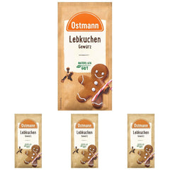 Ostmann Gewürze – Lebkuchen-Gewürz | Gewürzmischung für Leb- und Honigkuchen | Ideální na pečivo a dezerty v zimním a vánočním období 15 g v sáčku