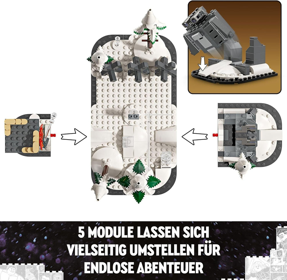 LEGO Marvel Avengers Assemble: Age of Ultron, stavějte a hrajte set s 8 minifigurkami superhrdinů, jako jsou Thor, Hulk a Iron Man, stavebnice pro chlapce a dívky, sada dobrodružství 76291 Stavebnice Besuche den LEGO-Store