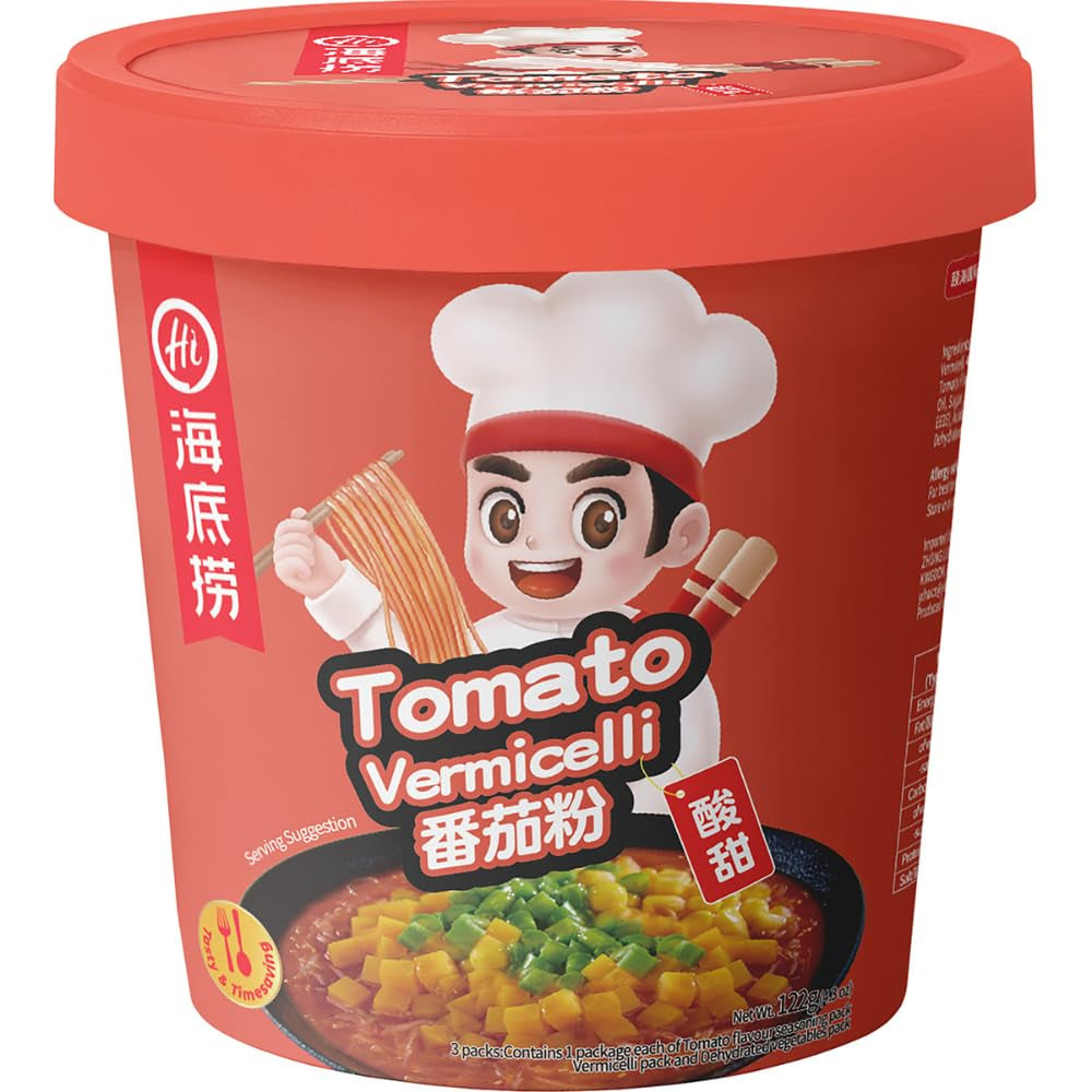 - Instantreisnudeln Hot & Sour - (1 X 122 G)