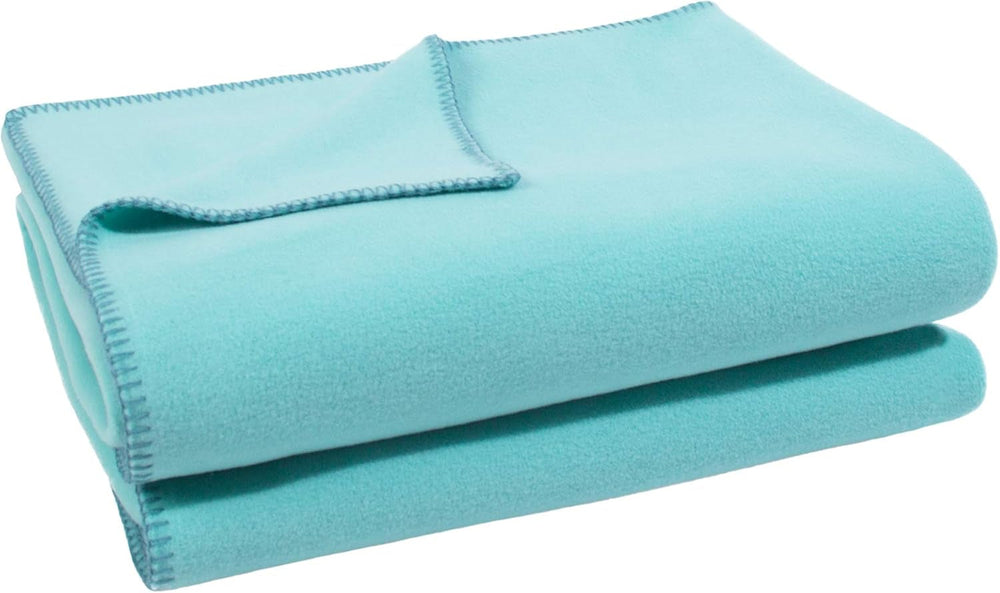 Zoeppritz Decke in Der Farbe: Rot, Aus 65% Polyester, 35% Viskóza Hergestellt, Gre¶ÃŸe: 160X200 Cm, 103291-235-160X200