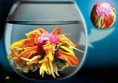 Ceai de flori „Coroana gustului”  1 bucată 6 g | Ceai verde - floare de crin - floare de lichi | Ceai selectat | Green Tea Flowers | Ideal pentru iubitorii de ceai