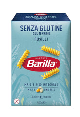 Bezlepkové těstoviny Barilla Fusilli z lahodné kukuřice a rýže - ideální pro lidi s celiakií nebo nesnášenlivostí lepku 400g