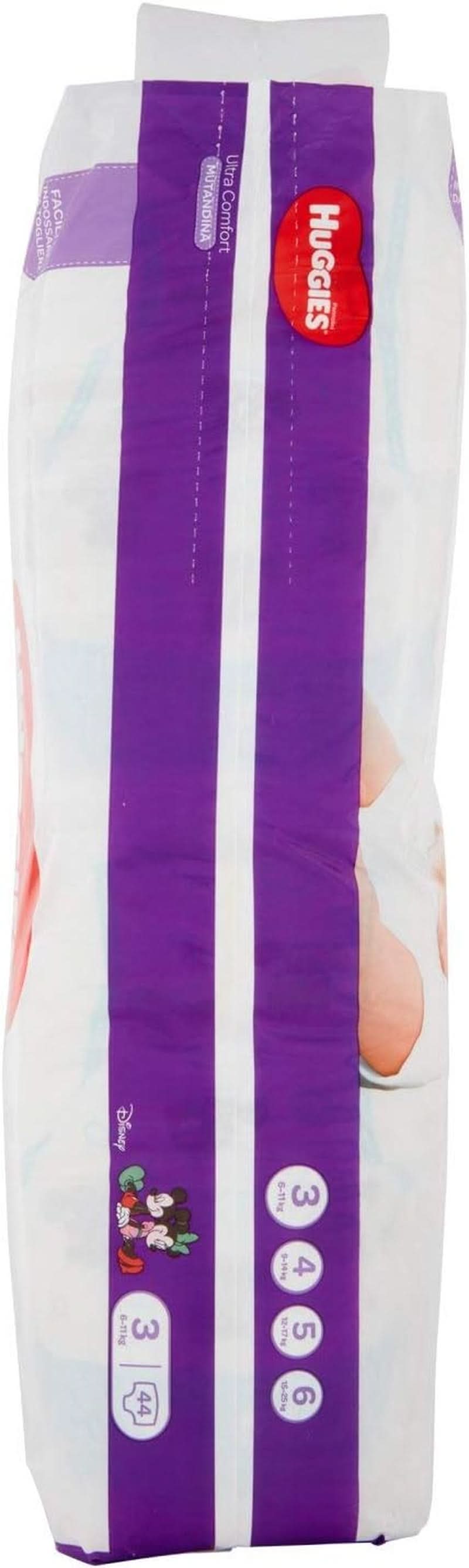 Pantaloni scutec Huggies marimea 3, 6-11 kg, 44 bucati Mama si Copilul Naty Shop