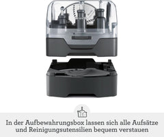 Sage Appliances SFP820 the Kitchen Wizz Peel Und Dice, Küchenmaschine, 2000 Watt Mama si Copilul Naty Shop