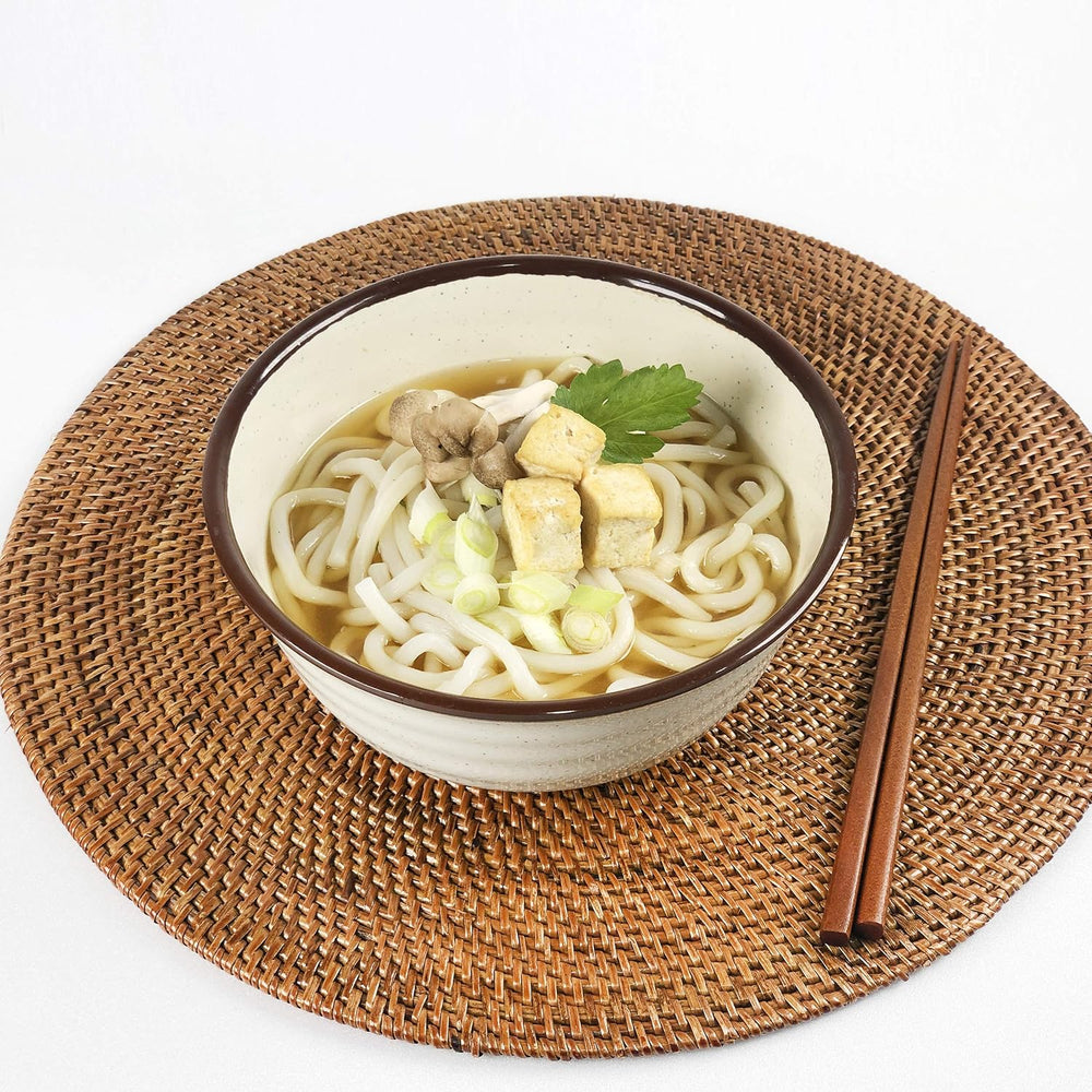 Allgroo Udon instantní nudle - Miso, polévka Udon, pikantní, aromatické, rychlá příprava - obsahuje 3 porce - 1 x 690 g