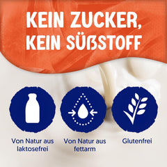 Alpro Haferdrink ohne Zucker – Milchalternative auf Haferbasis – Vegan und Lactosefrei – Bohaté na balastní látky, vápník a vitamíny – 8 x 1 l
