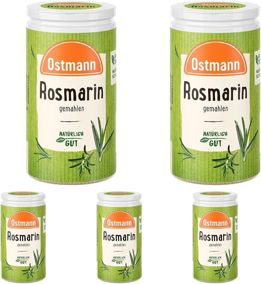 Ostmann - mletý rozmarýn, 20 gramů Condiments Naty Shop 5 x 20 gramů
