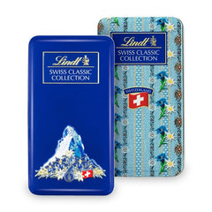 Krabička na čokoládu Lindt Swiss Classic Collection | Tyčinky z mléčné čokolády | Mini čokoládové tyčinky | 185 g | Čokoládový dárek